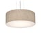 Afx Anton 12'' Pendant - Satin Nickel Finish - Jute Shade ANP1214MBSN-JT - alternate 1